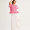 Manalapan Top | Cotton Voile Coniglio Palm Beach