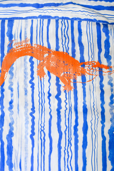 Business Casual | Classic Button Down with Screenprinting Coniglio Palm Beach