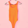 Scoop Neck Ribbed Bodysuit Coniglio Palm Beach