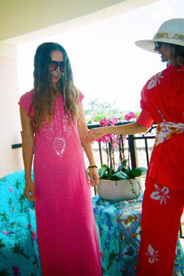 Gulfstream Dress | Linen Jersey Coniglio Palm Beach
