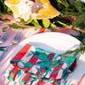 Dinner Napkin | Orange Bunches Colony Coral Coniglio Palm Beach