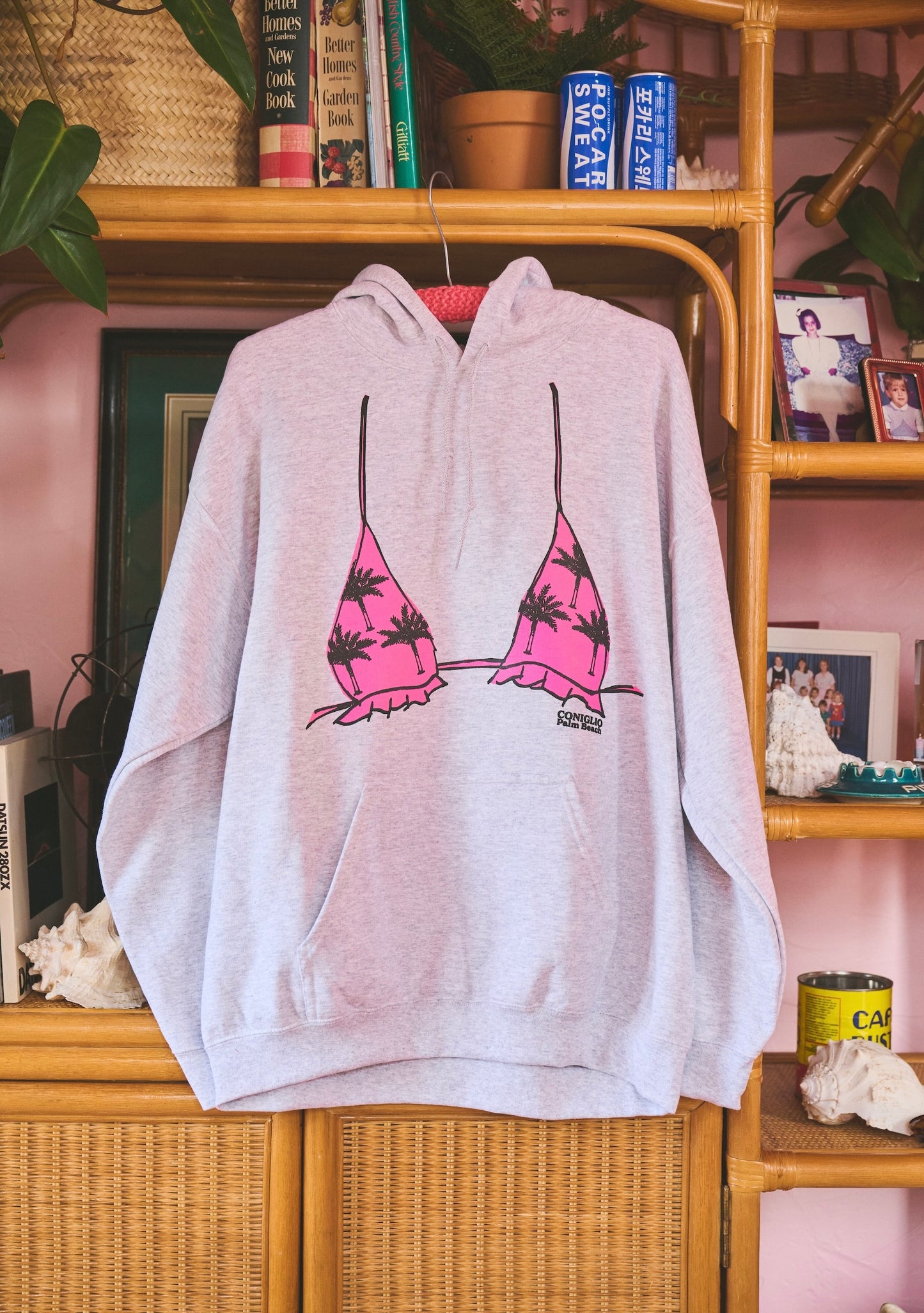 After Beach Bikini Hoodie | Pink