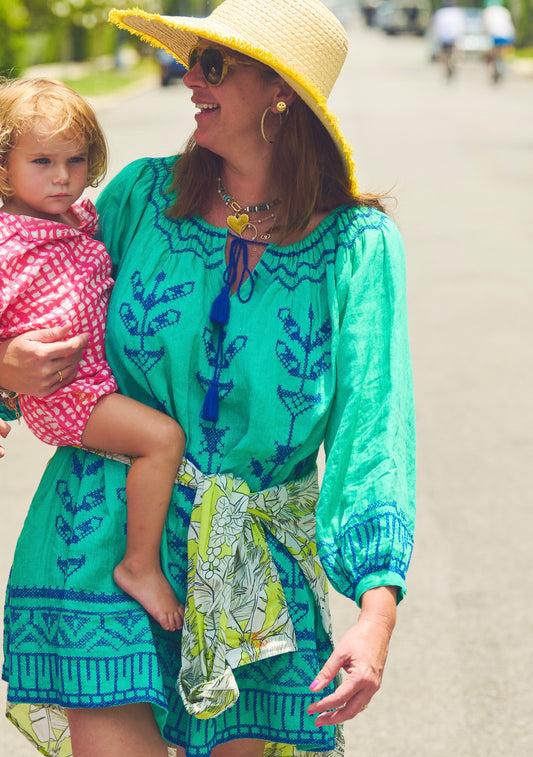 Delray Mini Dress | Linen