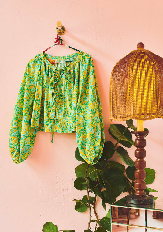 Oleander Blouse | Cotton Poplin