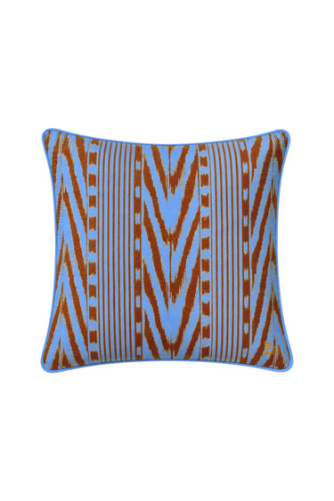 Reversible Throw Pillow | Cotton Percale