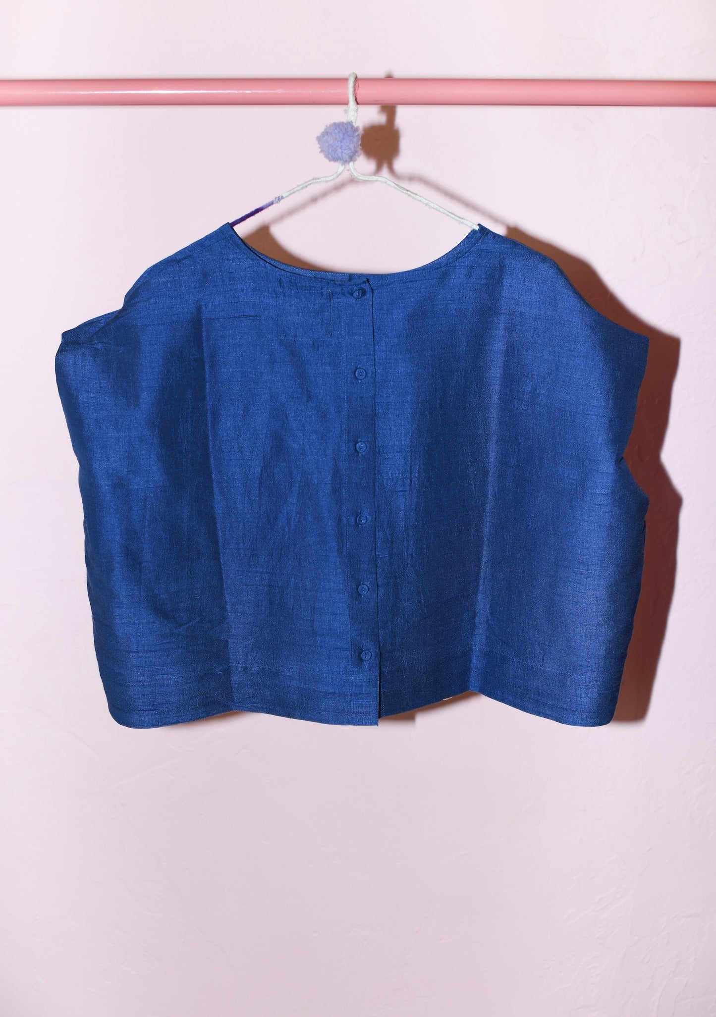 Eve Crop Top | Silk Dupioni
