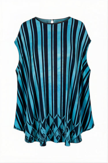 Poncho Mini Dress | Cotton Terry