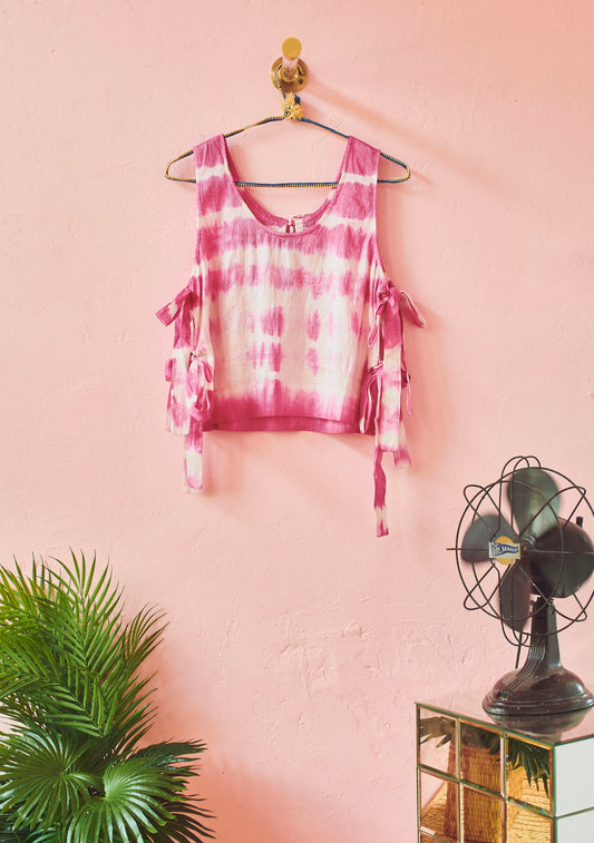 Tia Tank | Silk Dupioni