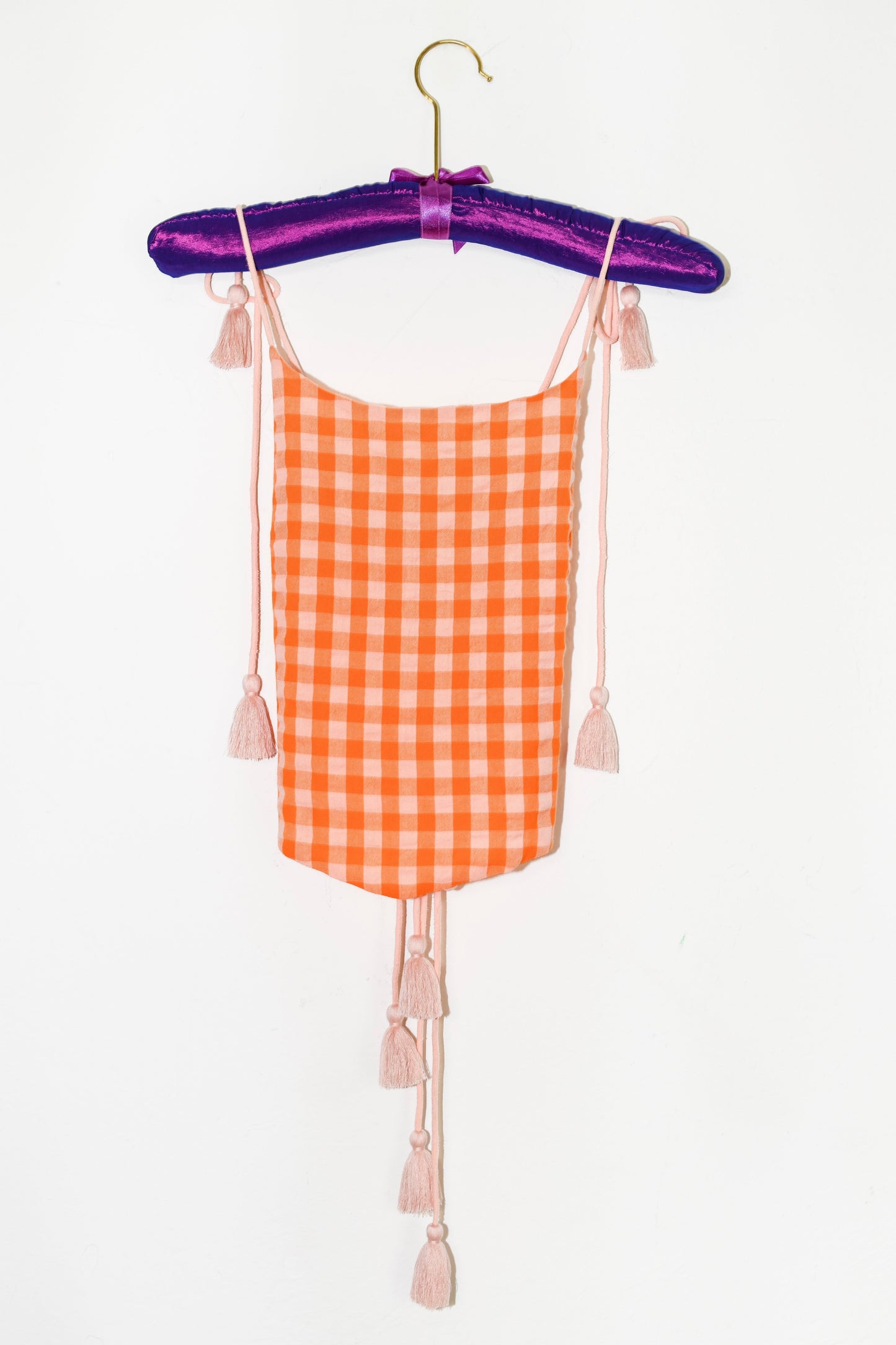 Reed Tie Top | Gingham