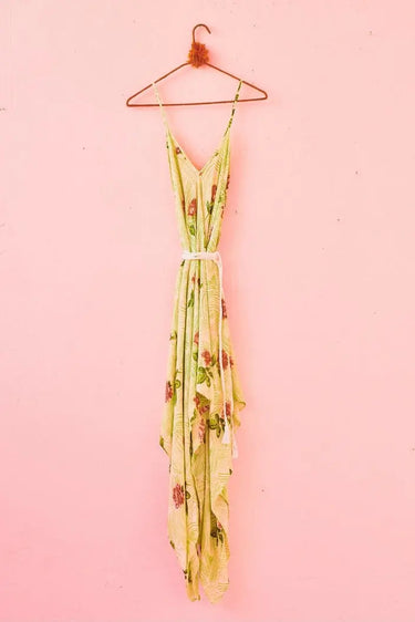 Handkerchief Dress | Viscose Lurex Coniglio Palm Beach
