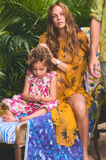 Marjorie Maxi Caftan | Viscose Chiffon