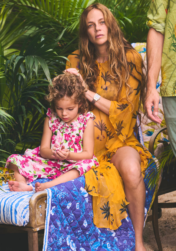 Marjorie Maxi Caftan | Viscose Chiffon