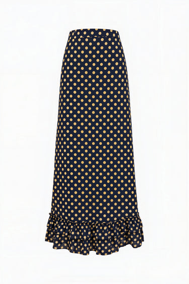 Gogo Cinch Back Midi Skirt | Cotton Gauze