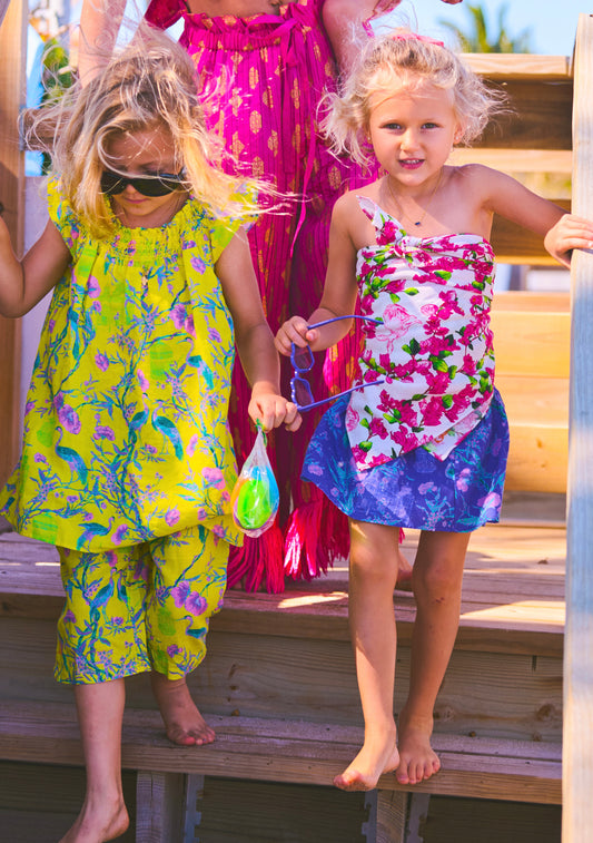 Kids Remy Mini Skirt | Swiss Dot