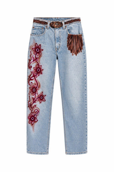 Wild Wild West Jeans | Airbrush Vintage Denim