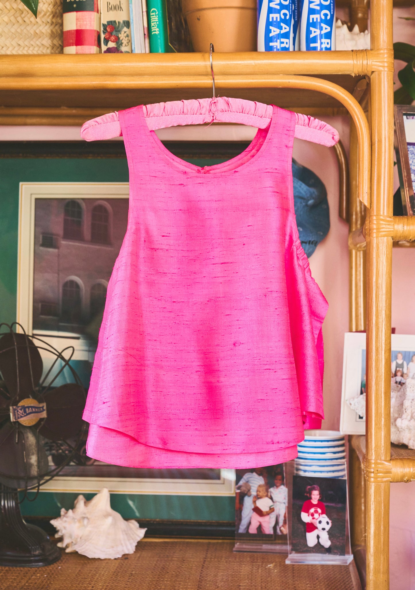 Shift Tank | Silk Dupioni