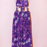 Adjustable Halter Maxi Dress | Silk Habotai Coniglio Palm Beach