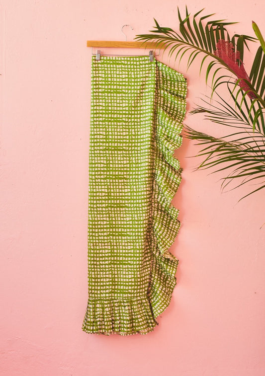 Classic Ruffle Power Pareo™ | Silk Dupioni