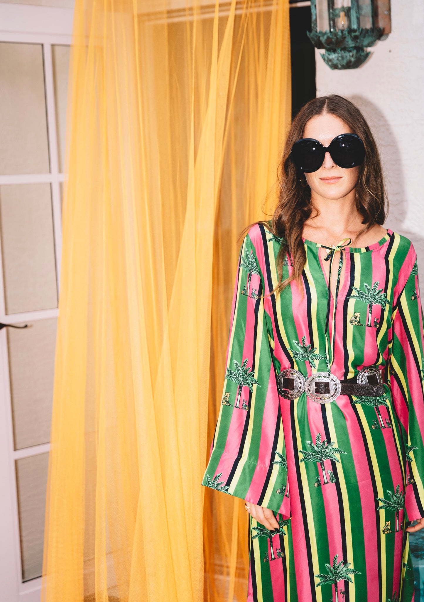 Gail Midi Dress | Silk Habotai