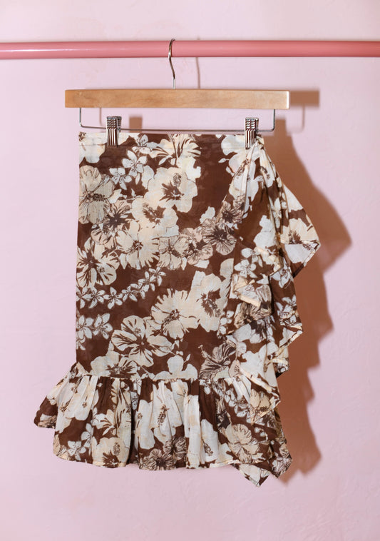 Mini Ruffle Power Pareo | Cotton Gauze
