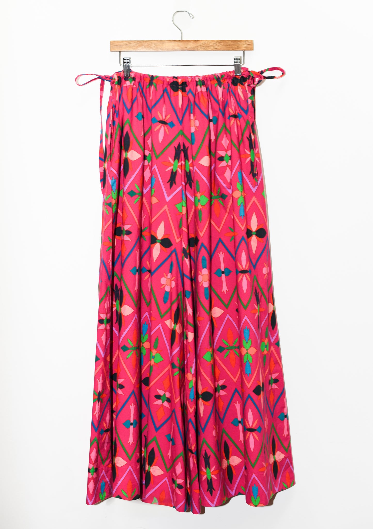 Exaggerated Wide Leg Esplanade Pant | Cotton Poplin