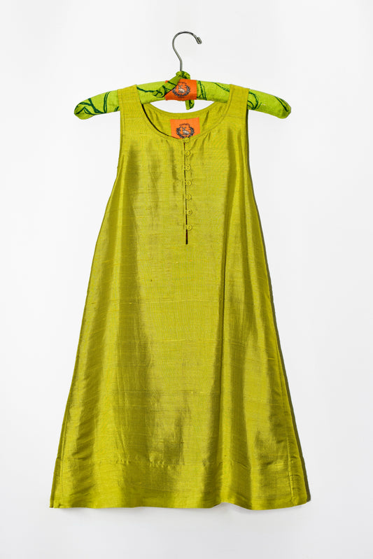 Queens Mini Dress | Silk Dupioni