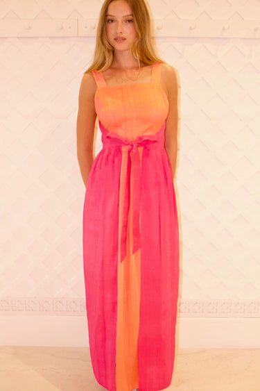 hot pink pinafore dress Pink Pinafore. Comfort and Style in One