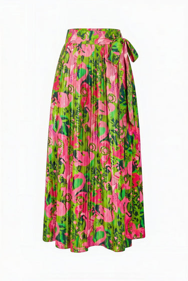 Atlantic Maxi Ball Skirt | Silk Dupioni Coniglio Palm Beach