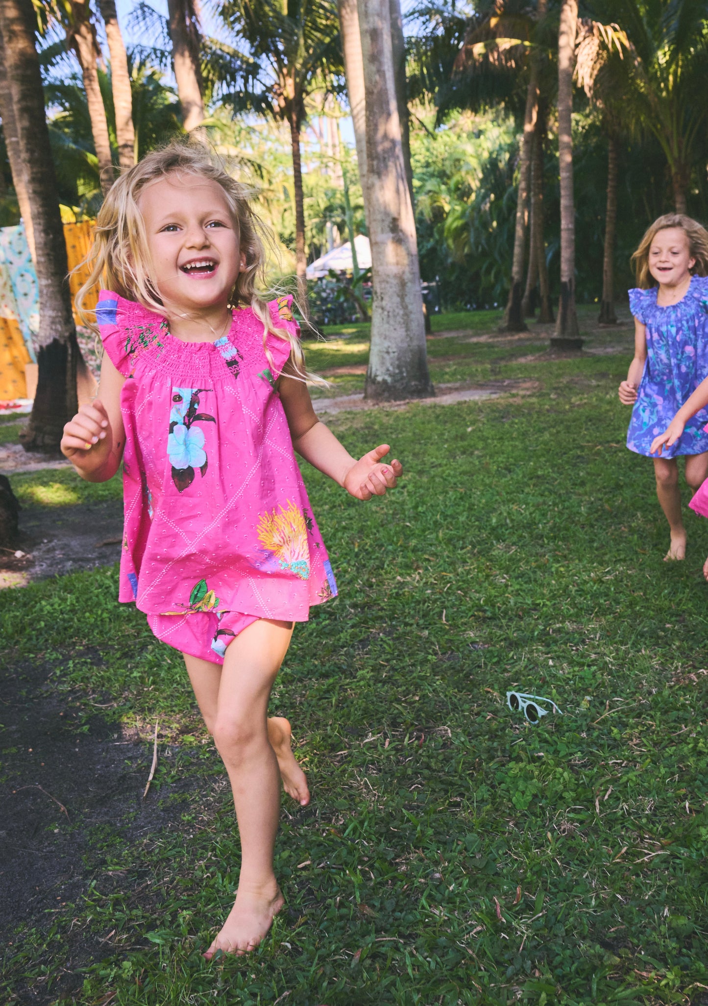 Kids Willa Smocked Mini Dress | Swiss Dot