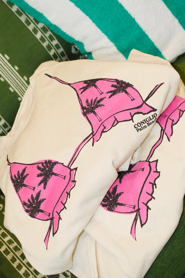 After Beach Bikini Crew Neck | Cotton Jersey