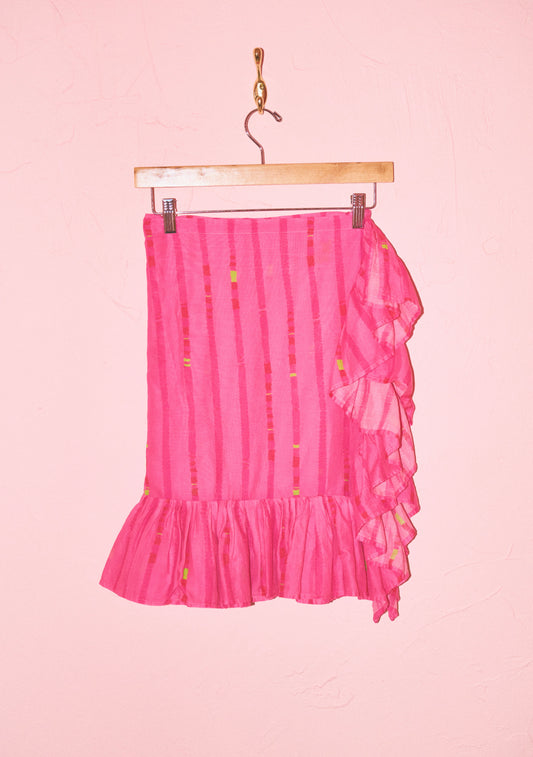 Mini Ruffle Power Pareo | Cotton Gauze