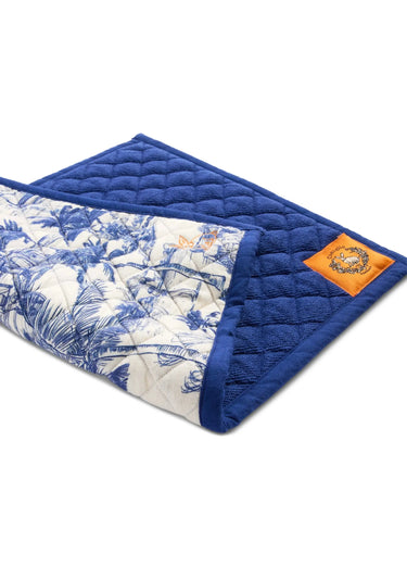 Quilted Reversible Placemat | Cotton + Terry Coniglio Palm Beach