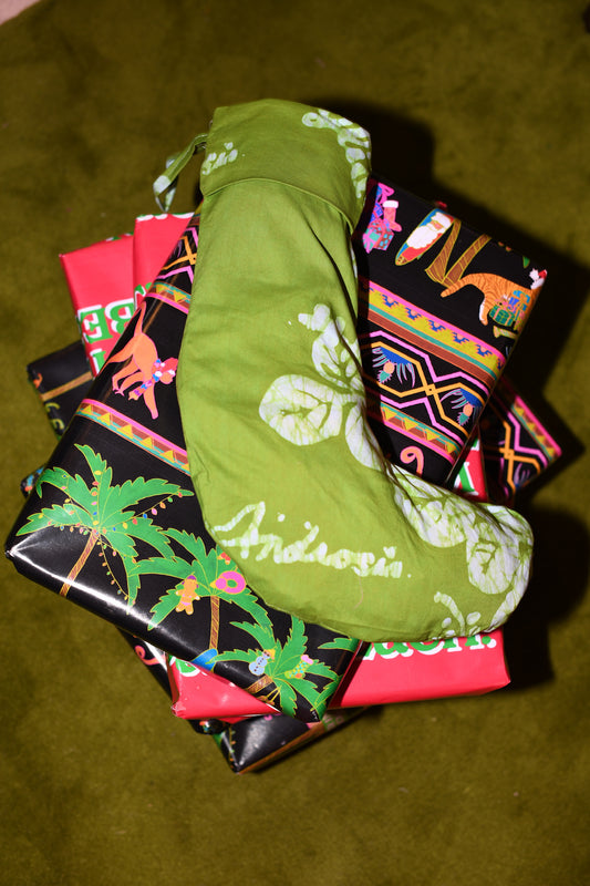 Androsia Stocking in Fern