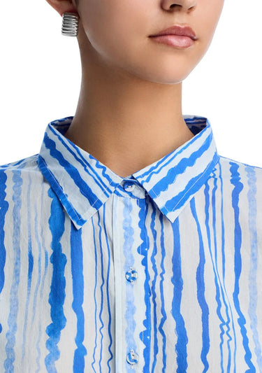 Classic Button Down | Cotton Voile Coniglio Palm Beach