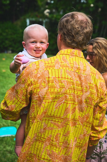 Classic Button Down | Cotton Voile Coniglio Palm Beach