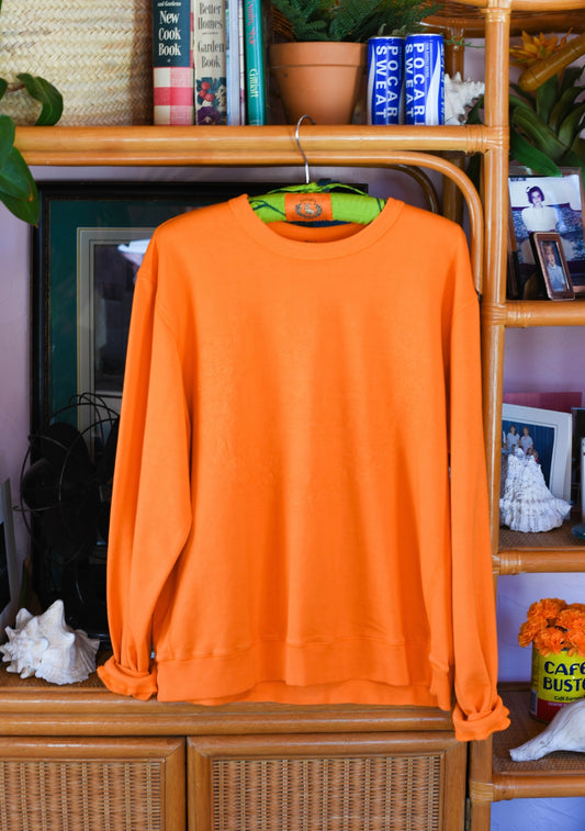 Embroidered Bunny Pullover | Cotton Terry