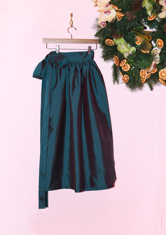 Adjustable Midi Ball Skirt | Taffeta