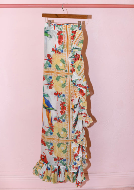 Ruffle Power Pareo™  | Cotton Gauze