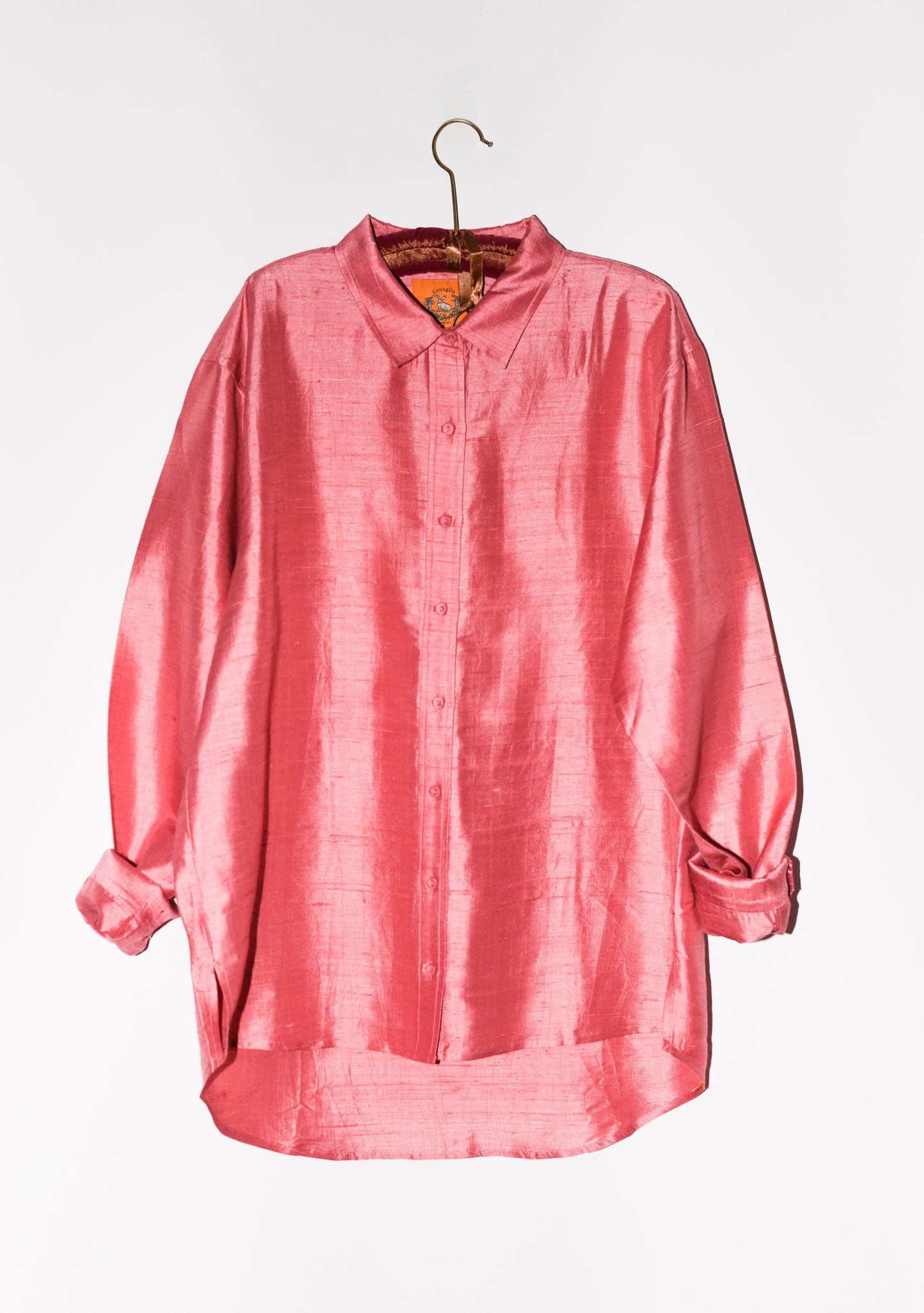 Classic Button Down | Silk Dupioni