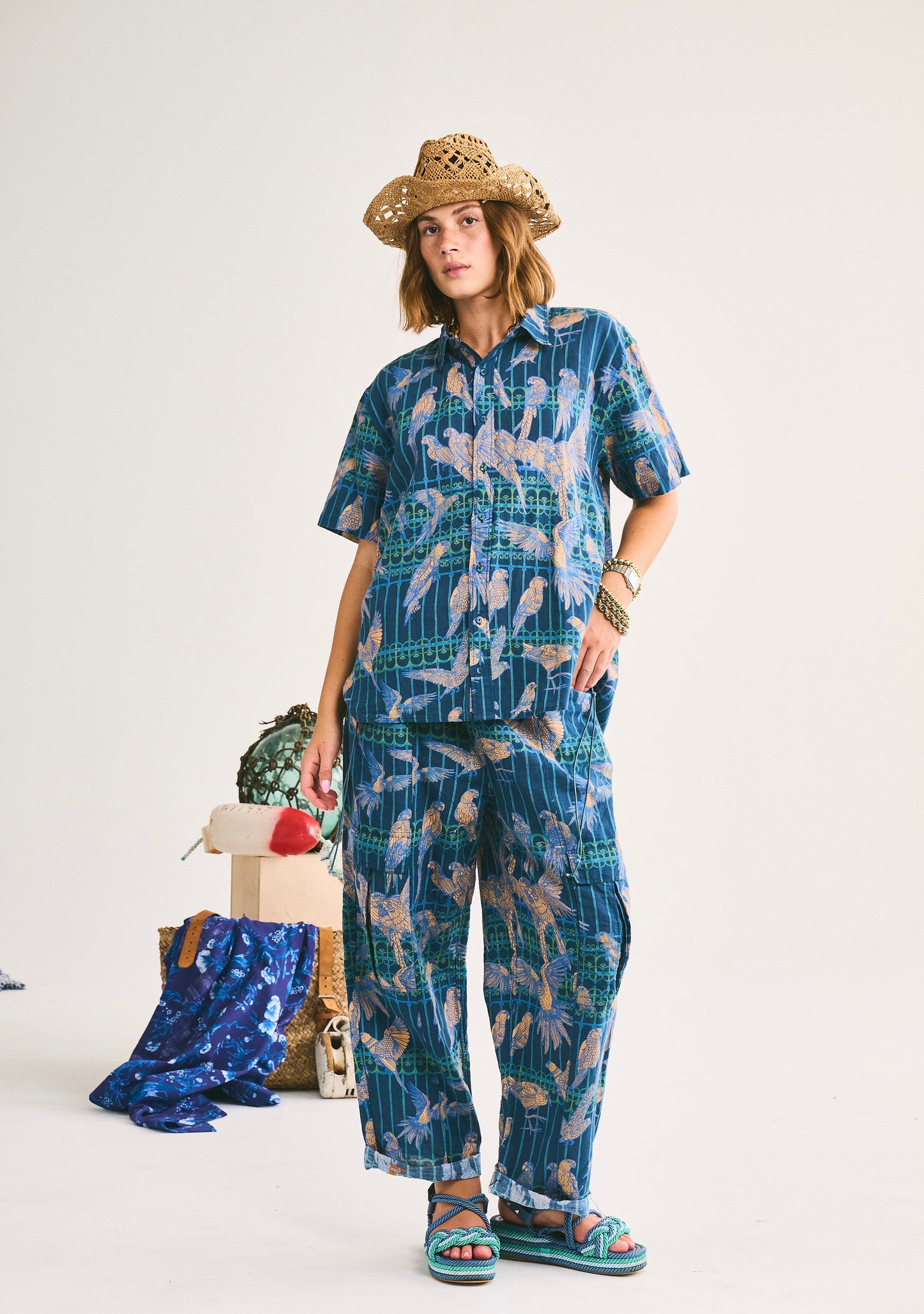 Mens Classic Short Sleeve Button Down | Linen