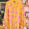 Classic Button Down | Silk Habotai Coniglio Palm Beach