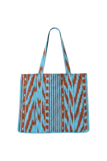 Large Quilted Travel Bag | Cotton Terry
