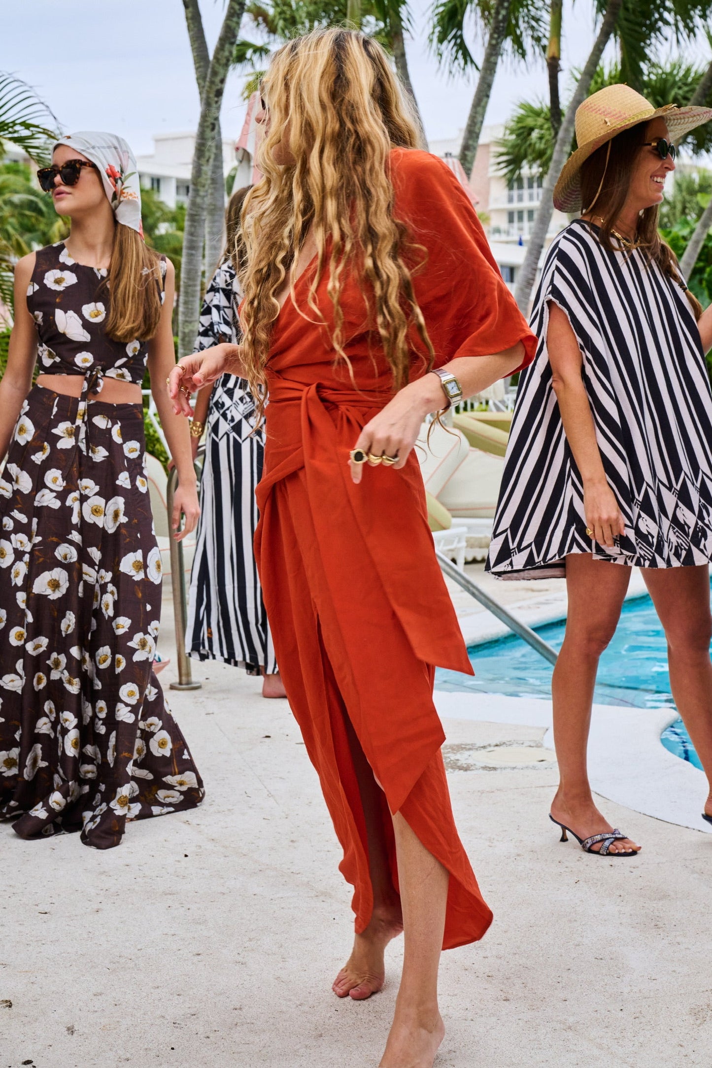 Gladys Tie Knot Dress | Silk Crepe de Chine