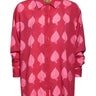 Classic Button Down | Cotton Voile Shibori Coniglio Palm Beach