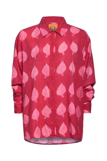 Classic Button Down | Cotton Voile Shibori Coniglio Palm Beach