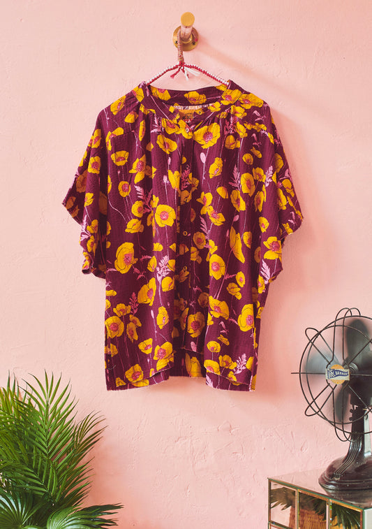Cocoon Top | Cotton Gauze