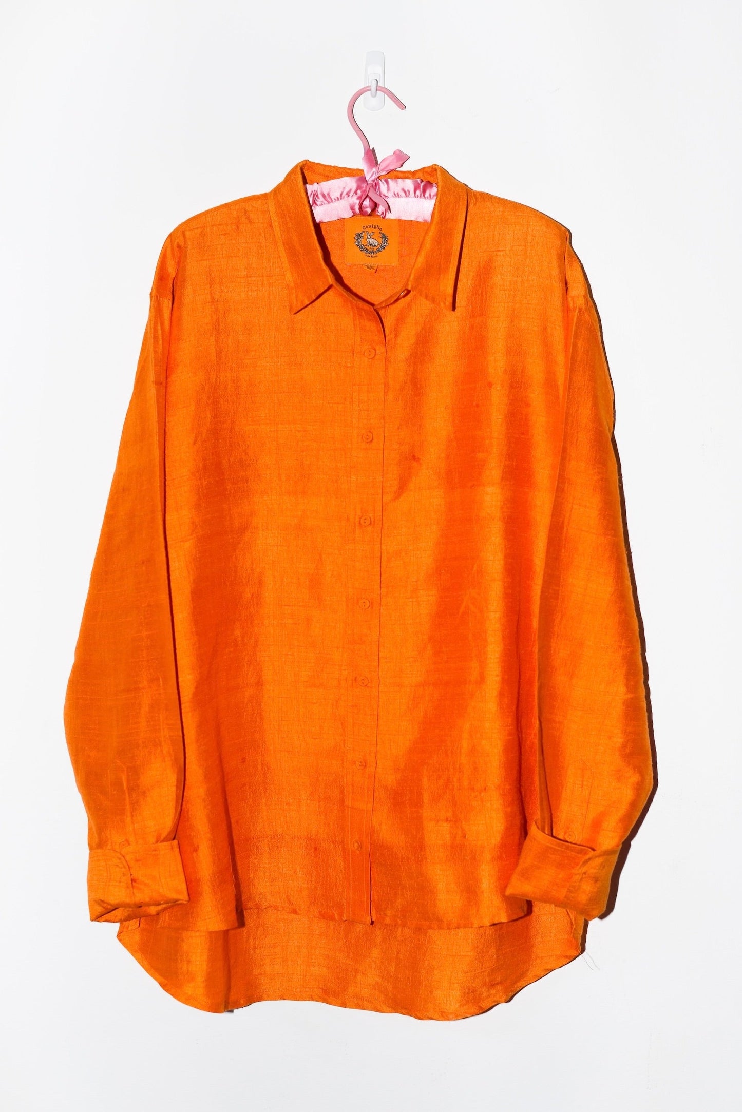 Classic Button Down | Silk Dupioni