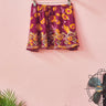 Swing Micro Mini Skirt | Silk Coniglio Palm Beach