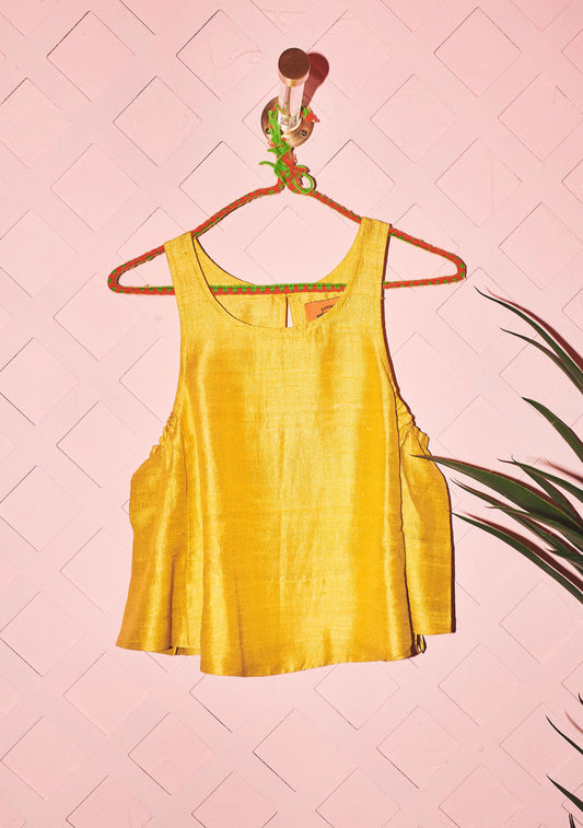 Shift Tank | Silk Dupioni