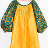 Convertible Mini Dress with Zipper | Mixed Print Brocade Coniglio Palm Beach